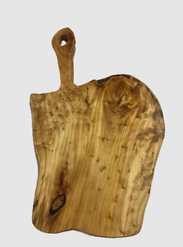 Root Wood Live Edge Board with Handle