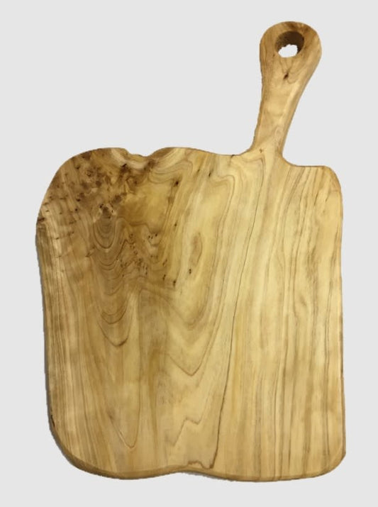 Root Wood Live Edge Board with Handle