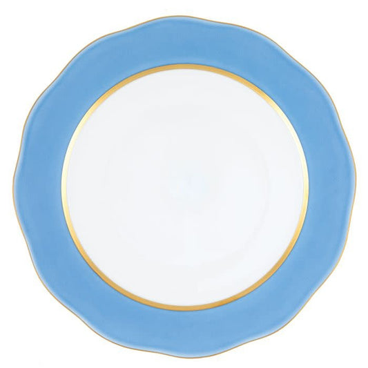 Herend Silk Ribbon Cornflower Charger | 12in