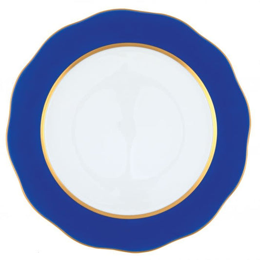 Herend Silk Ribbon Cobalt Blue Charger | 12in