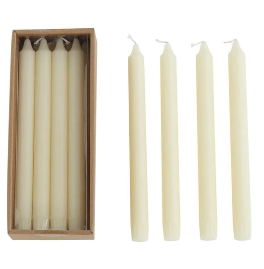 10" Unscented Taper Candles
