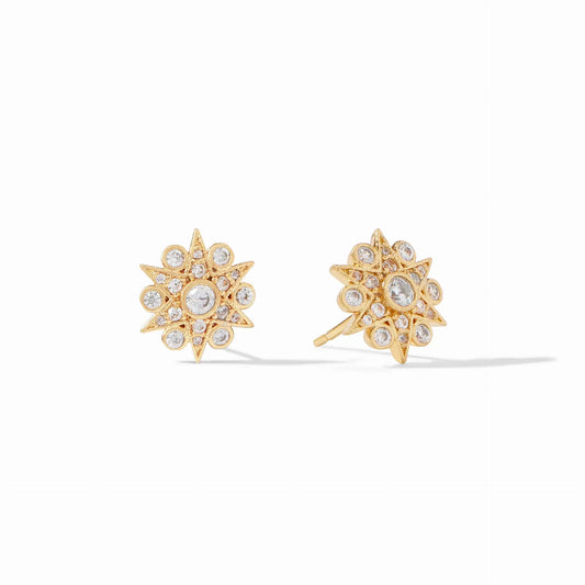Celeste Demi Stud | Cubic Zirconia