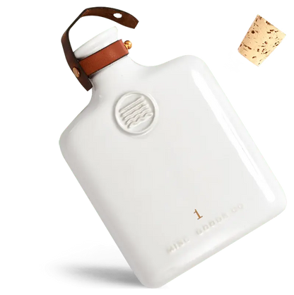 Ceramic Flask | Ivory 11oz