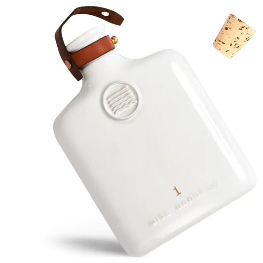 Ceramic Flask | Ivory 11oz