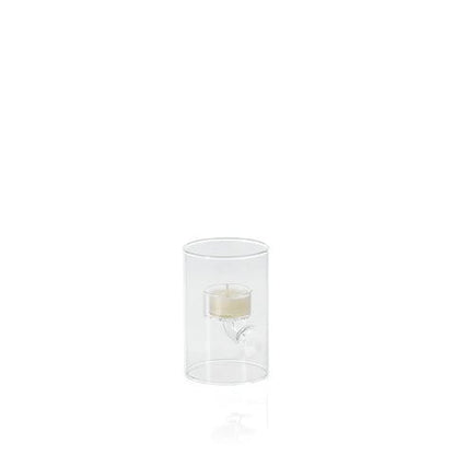 Suspended Glass Tealight Holder | 1 Light 4.75in