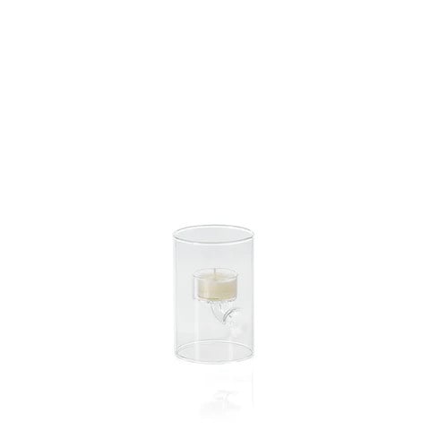 Suspended Glass Tealight Holder | 1 Light 4.75in