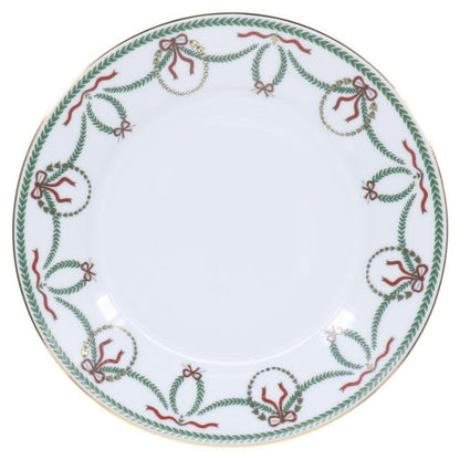 Royal Limoges Cheverny Noel Dessert Plate | 8.5in