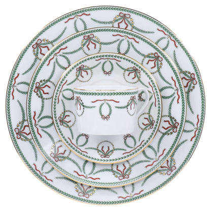 Royal Limoges Cheverny Noel Dessert Plate | 8.5in