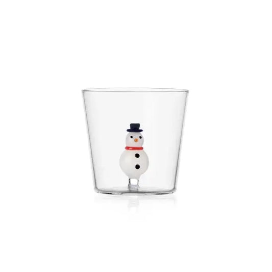 Ichendorf Christmas Tales Tumbler Set of 2 | 12oz Snowman