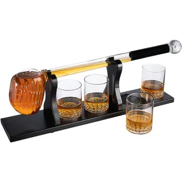 Golf Club Whiskey Decanter + Glass Set | 28.75oz