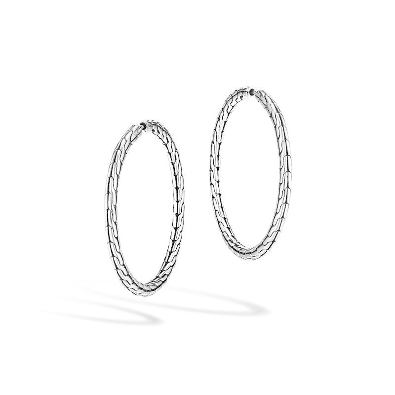 Classic Chain Medium Hoop Earring