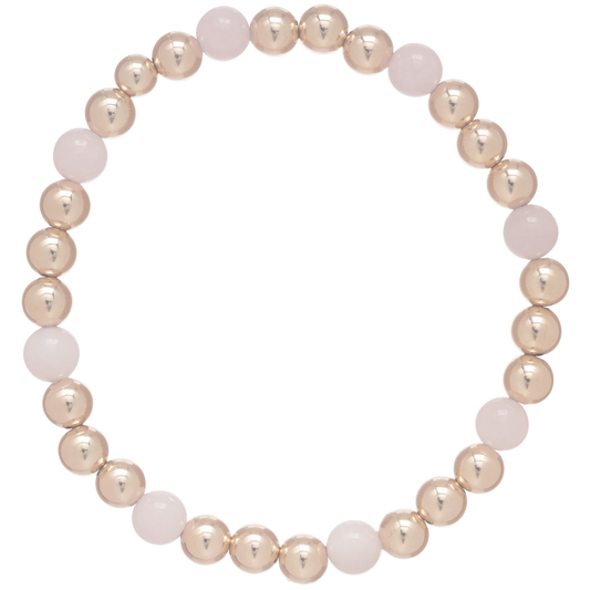 6mm Rose Quartz Sincerity Bracelet
