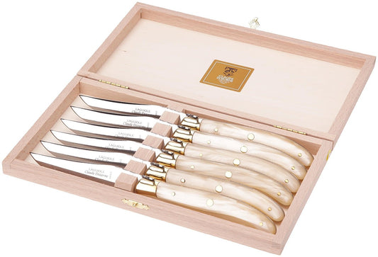 Laguiole Knives Set of 6 | Natural Bee