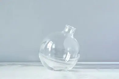 Clear Sphere Bud Vase | 5.5in