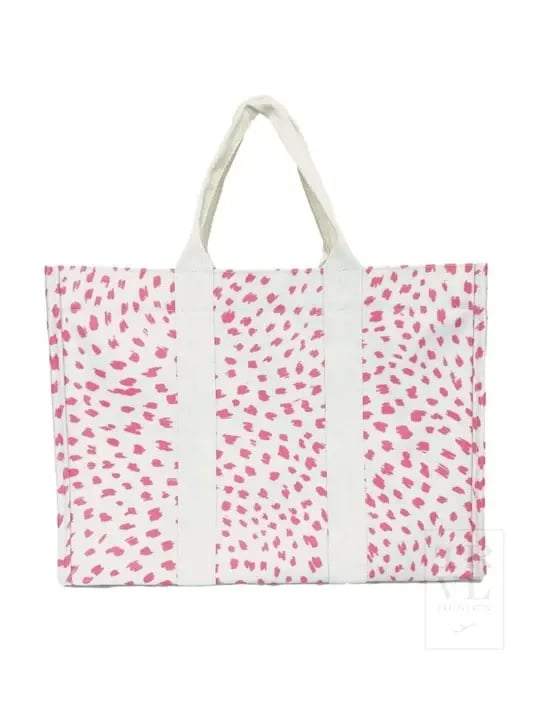 Spot On! Large Tote Bag | Spot Pink