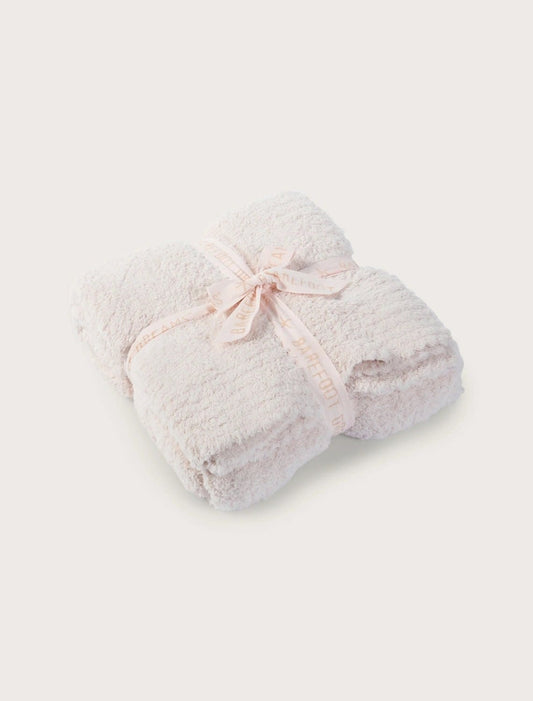 Barefoot Dreams Throw Blanket Pink CozyChic