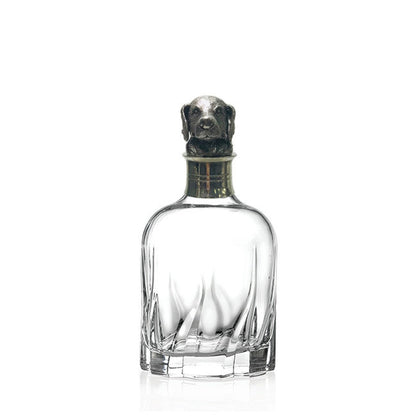 Crystal + Pewter Liquor Decanter