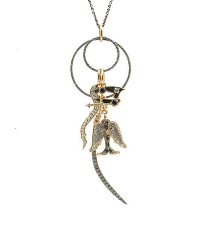 Pave Dove Charm