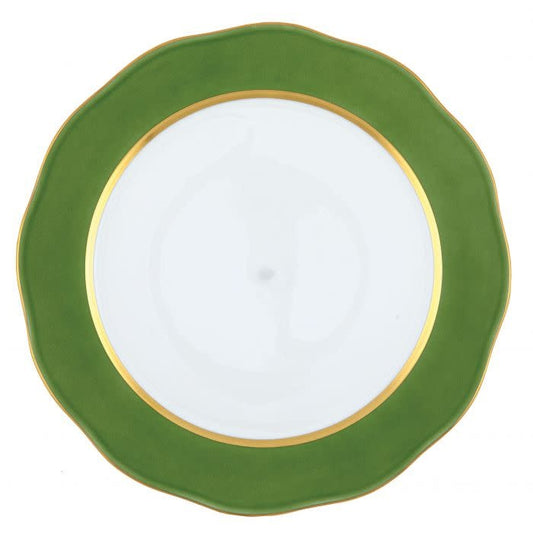 Herend Silk Ribbon Fern Charger | 12in