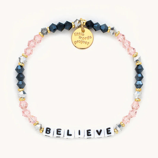 Believe Belle Beaded Stretch Bracelet