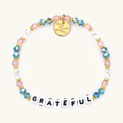 Grateful Arrow Beaded Stretch Bracelet