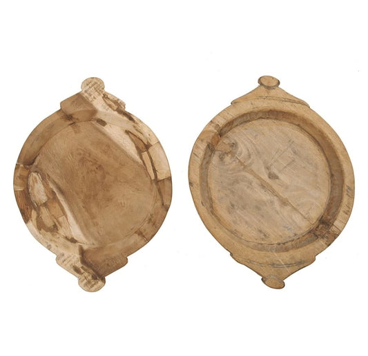 HandCarved Wood Bowl, Large