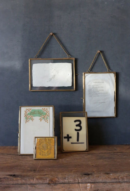 Brass Picture Frame | 4x6in