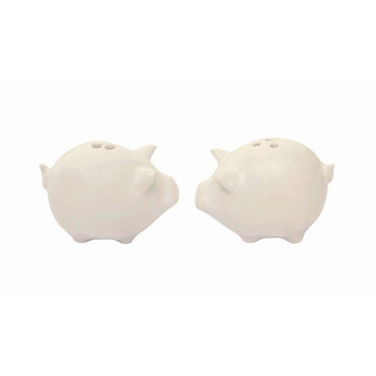 Stoneware Pigs Salt & Pepper