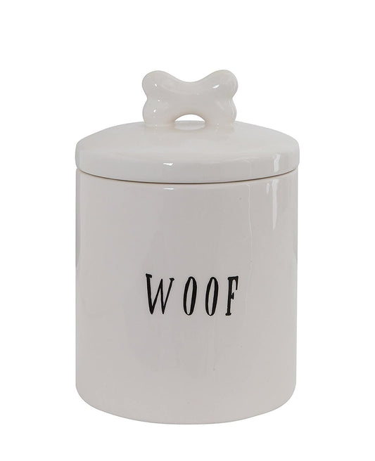 Woof Canister with Bone