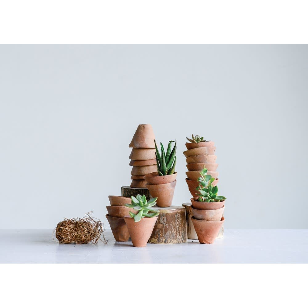 3" Terra-cotta Vase