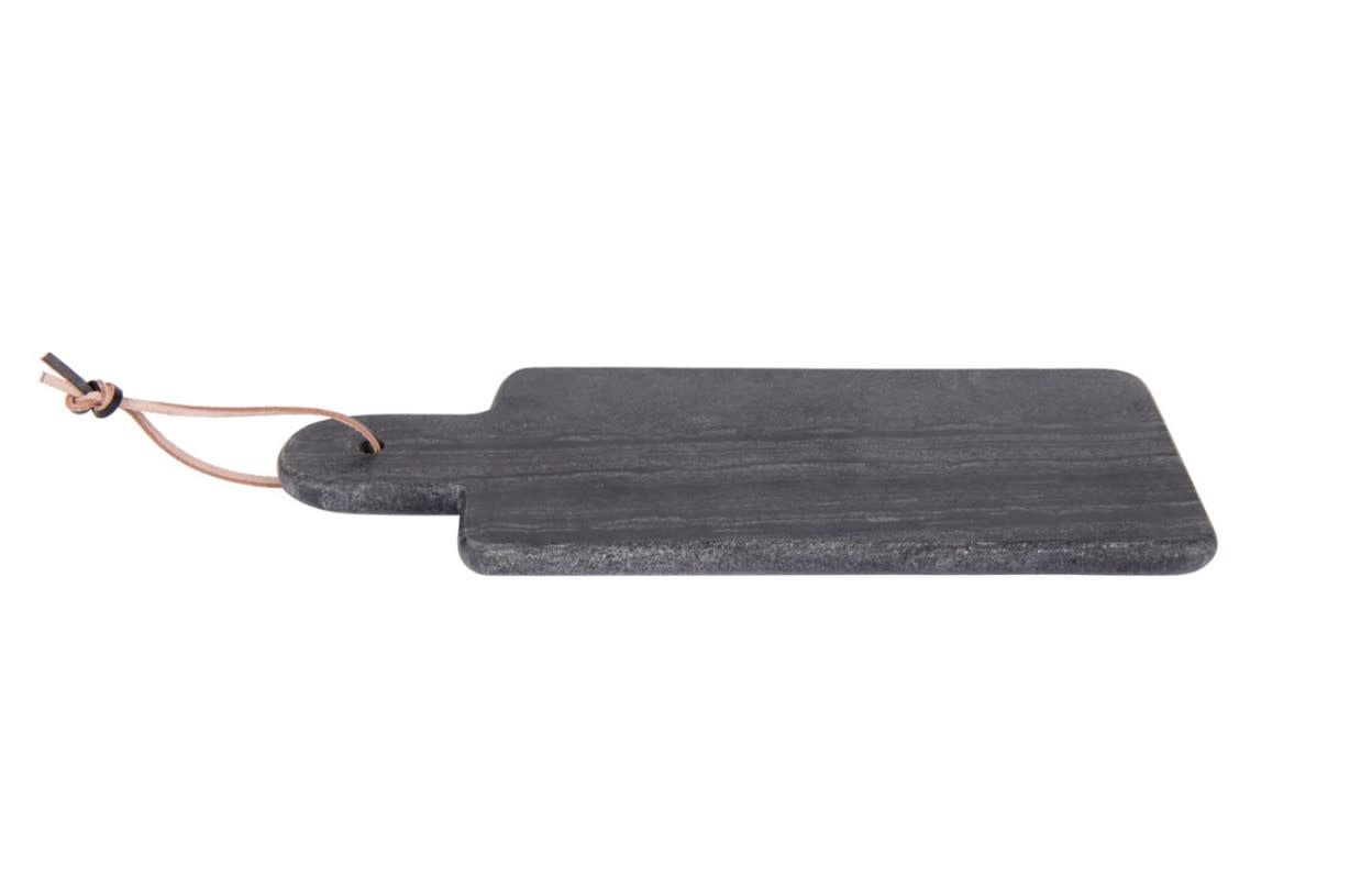 Black Long Marble Cheese Board 15"