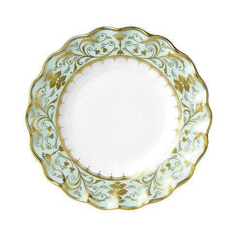 Royal Crown Derby Darley Abbey Fluted Dessert Plate | 8.5in