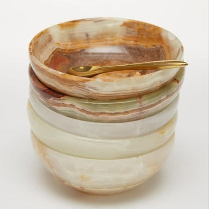 Marble Bowl w/ Spoon