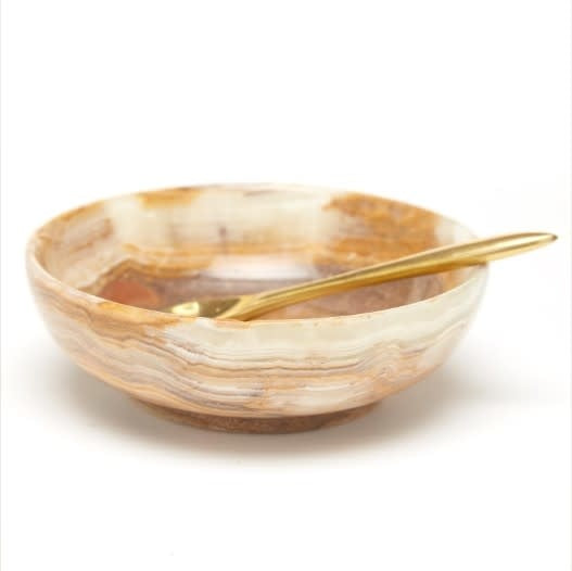 Marble Bowl w/ Spoon
