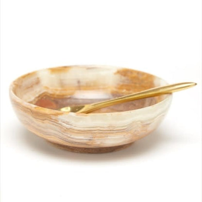 Marble Bowl w/ Spoon