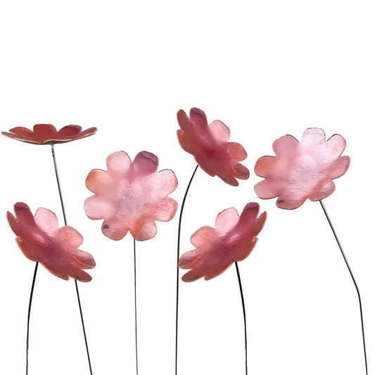 Copper 2in  Daisy Flower Spike | 18in