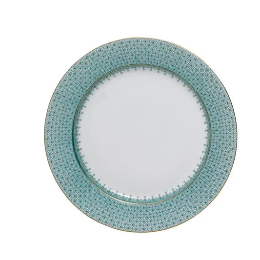 Mottahedeh Green Lace Dinner Plate | 10.5in