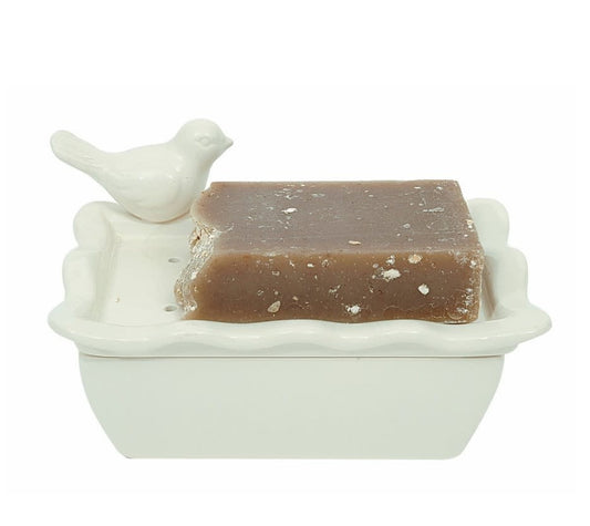 Ceramic Bird Soap Dish
