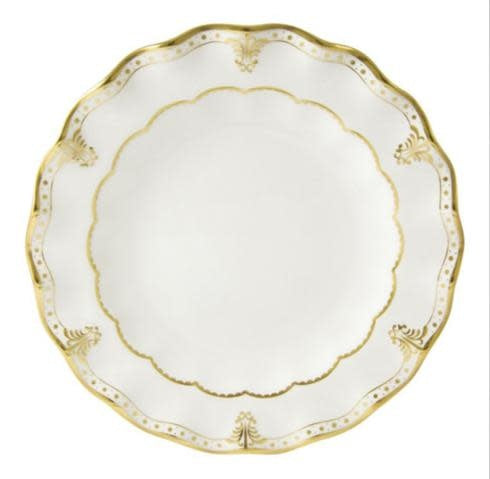 Royal Crown Derby Elizabeth Gold Salad Plate | 8in