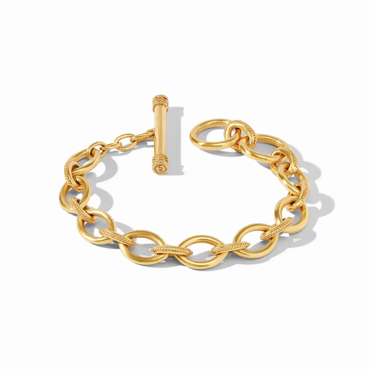 Delphine Link Bracelet | Gold