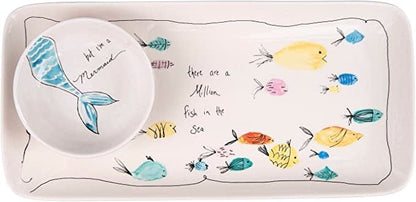 Stoneware Rectangle Platter