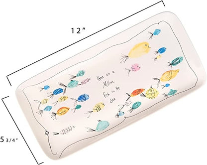 Stoneware Rectangle Platter