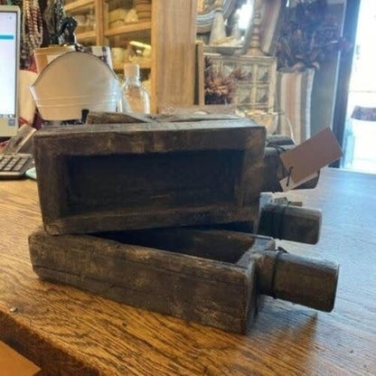 Found Decorative Wood Trug