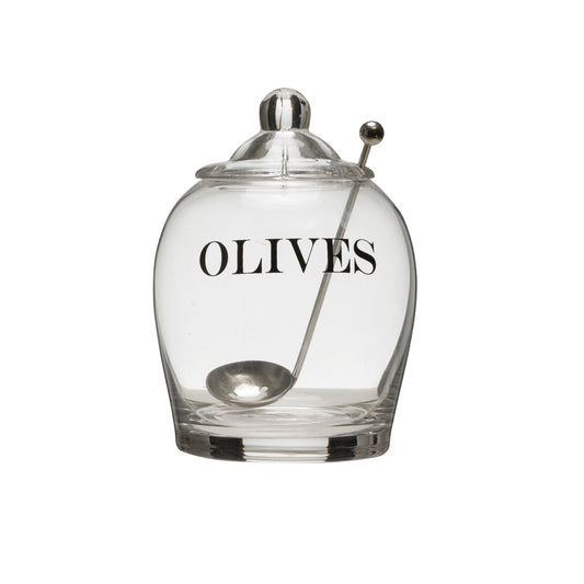 Olives Jar w/ Spoon