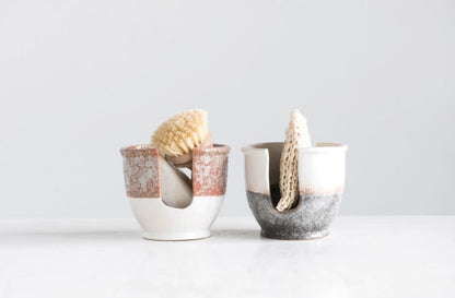 Stoneware Sponge Holder