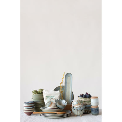 Ridged Flower Bowl | 4.75in