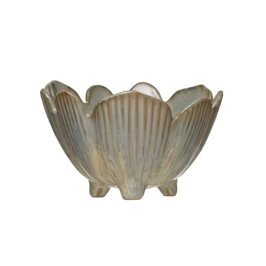 Ridged Flower Bowl | 4.75in