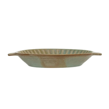 1.5 Quart Stoneware With Handles Opal Glaze