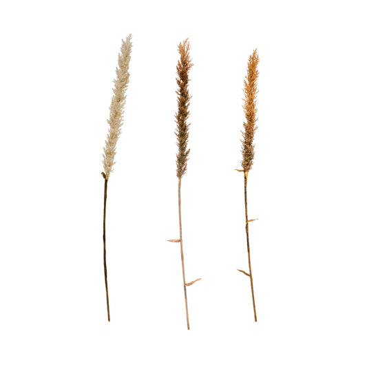 Flocked Grass Plume