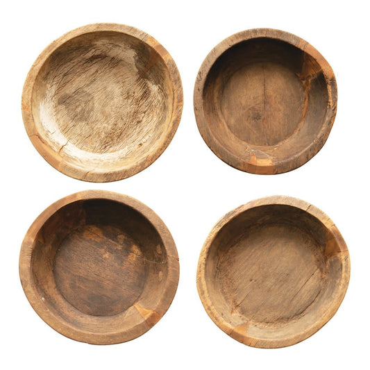 20" Teak Wood Bowl